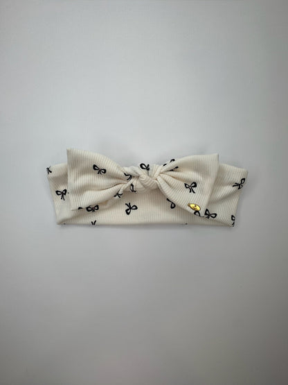 Classic Bow Print Headband