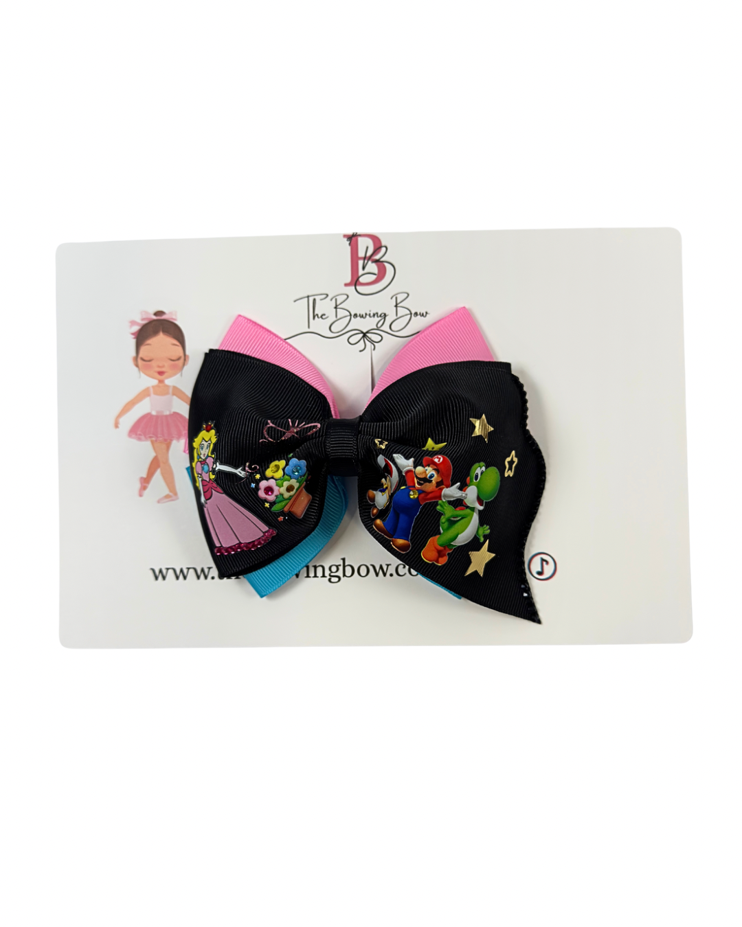 Electric Gamer Hair Bow