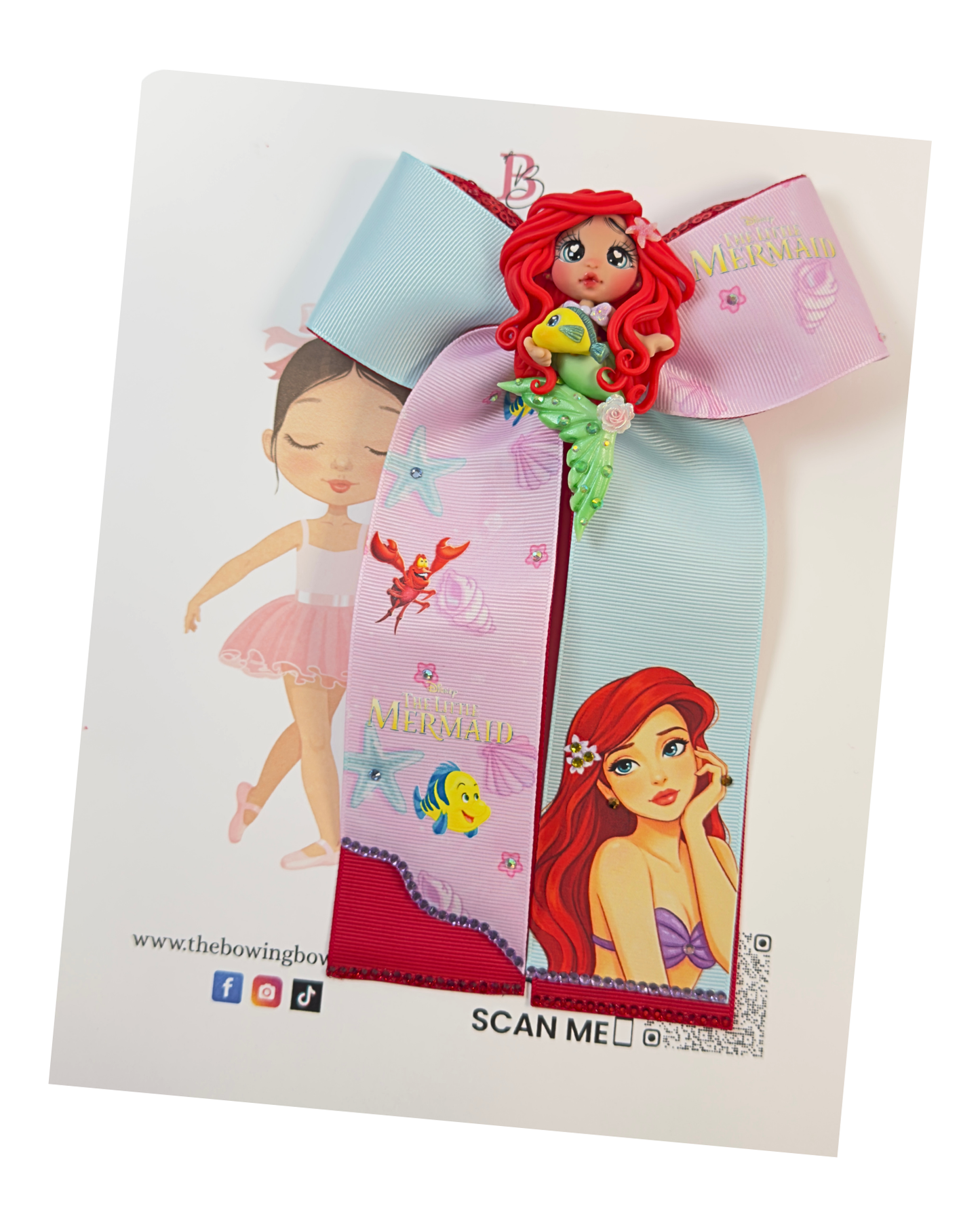 Ocean Princess Hair Bow
