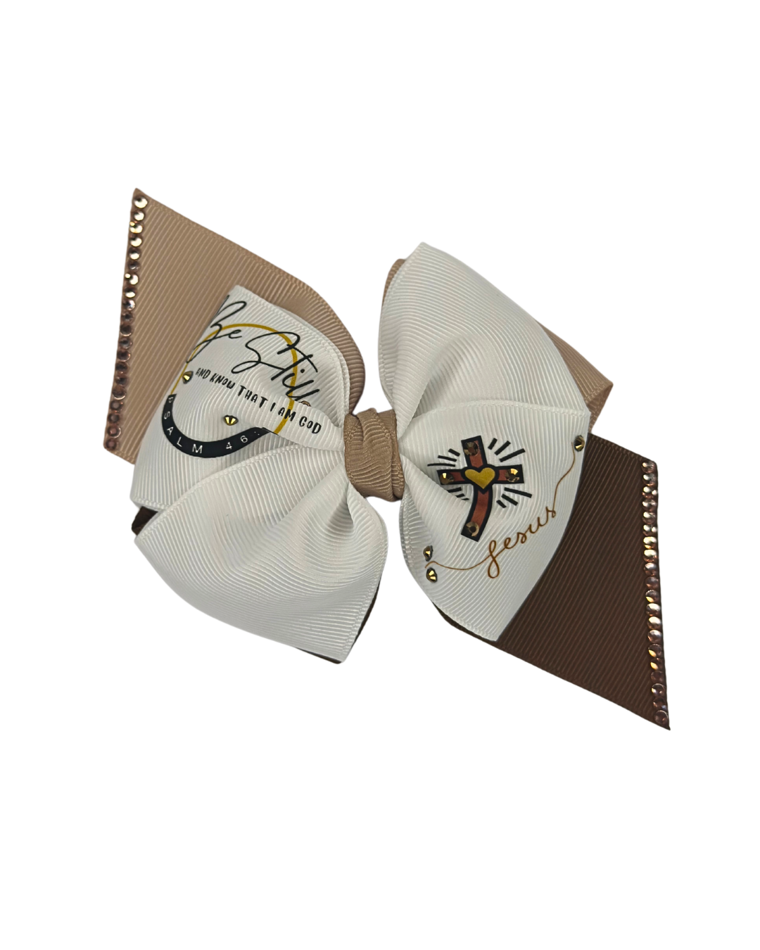 Christian Inspirational Hair Bow
