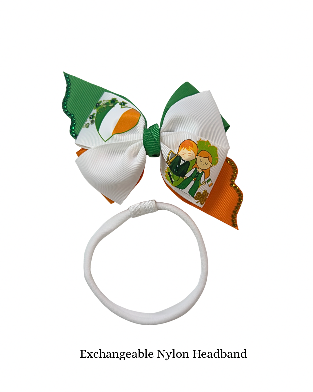 Irish Hair Bow