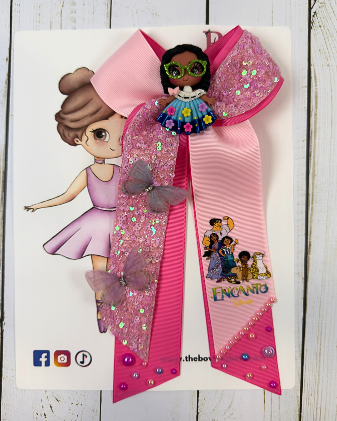 Encanto Colombiano Hair Bow