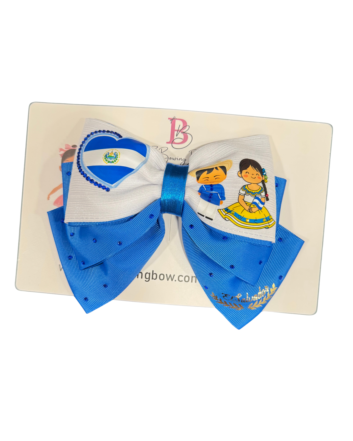 El Salvador Hair Bow (Oversized Bow)