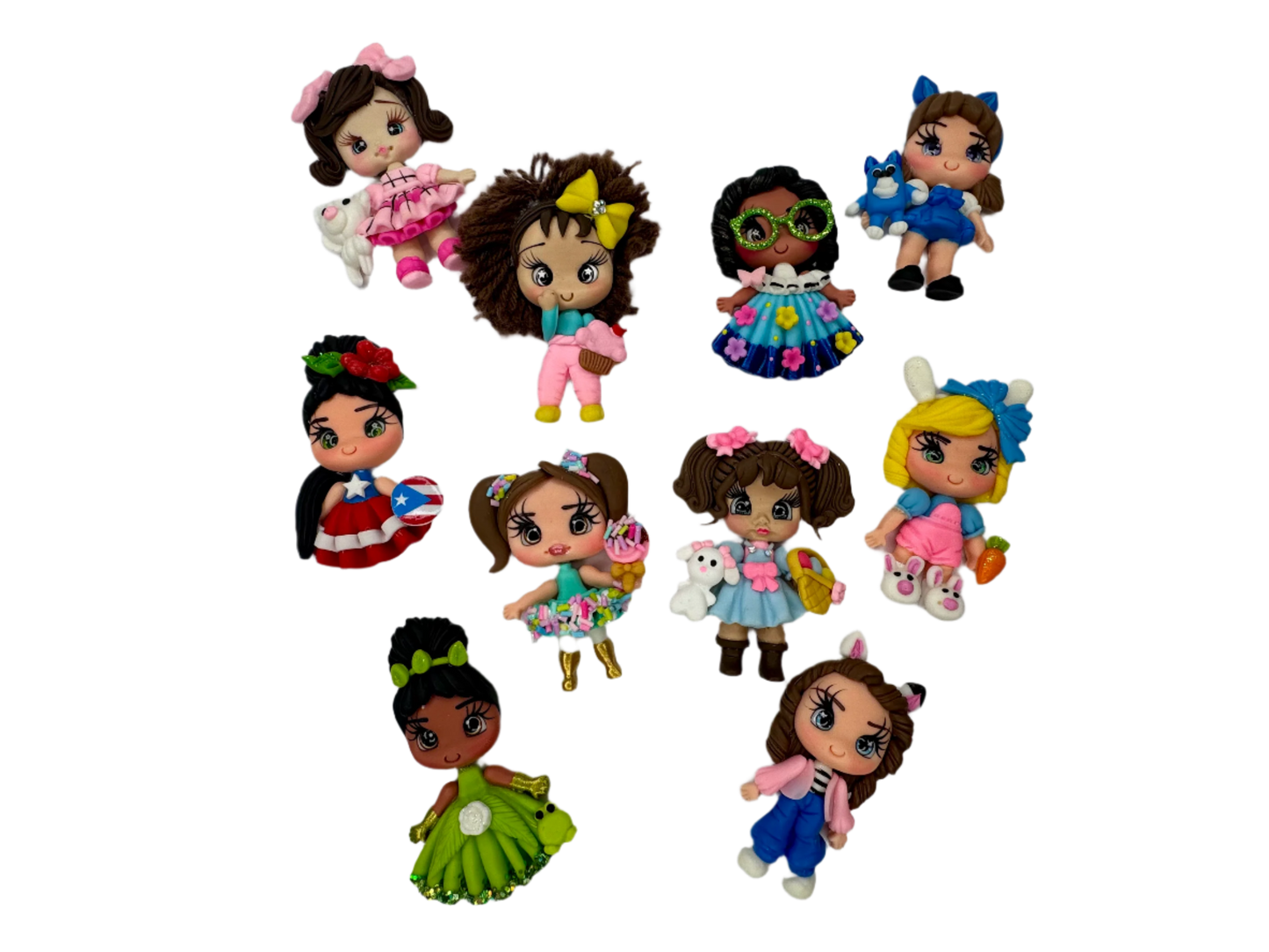 Dreamy Doll Hair Bow (Customizable)