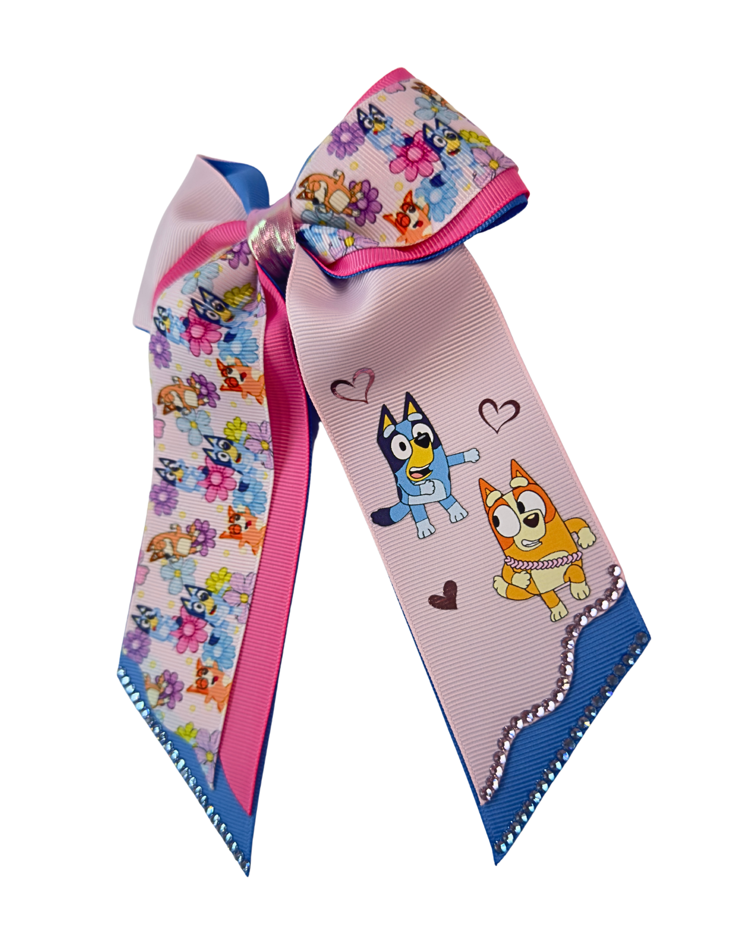 Pink Loving Friends Hair Bow