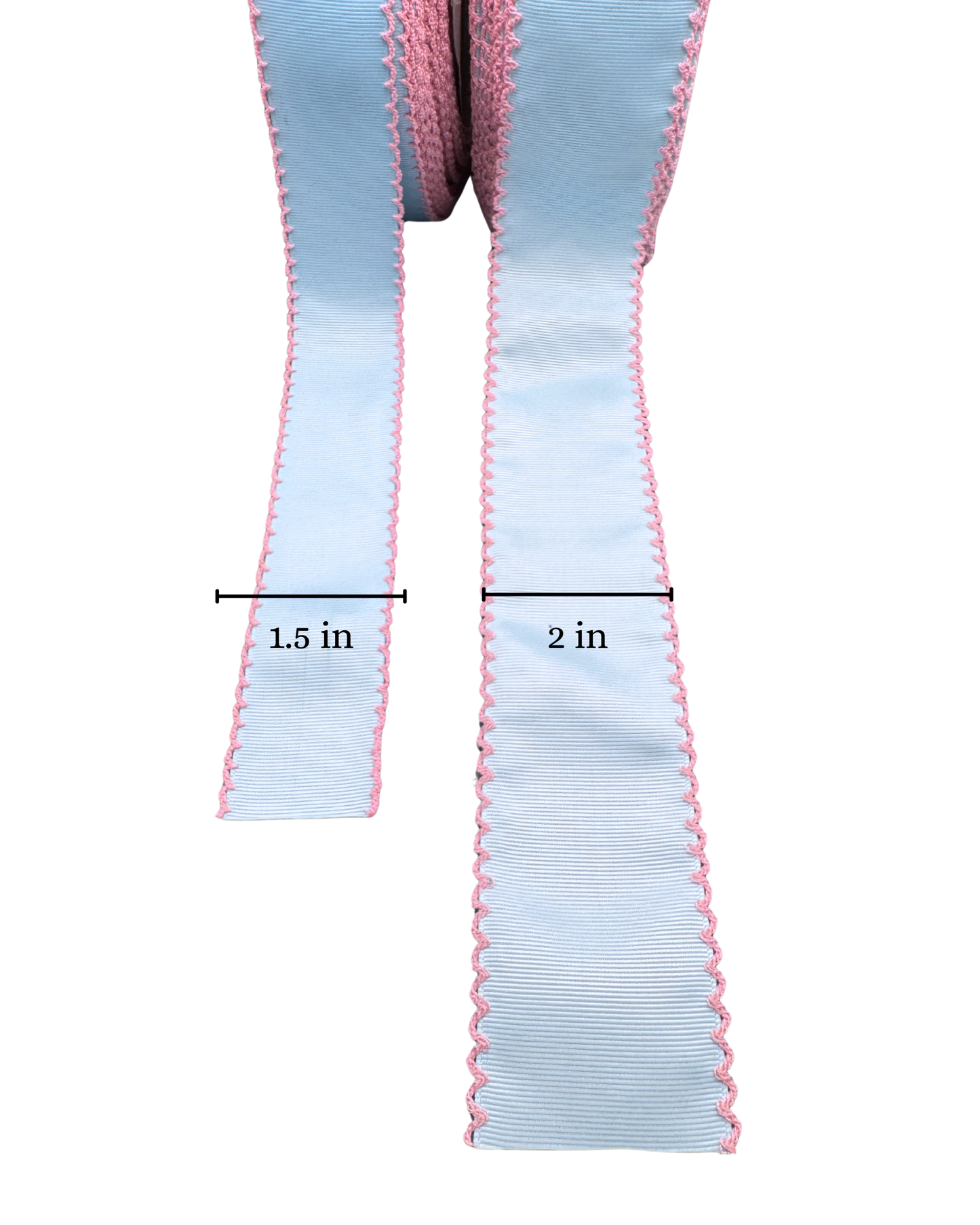 Moonstitch ribbon blue topaz