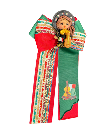 Mexican Mariachi Hair Bow (limited edition)