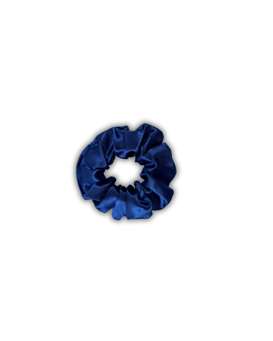 Ocean Blue Scrunchie Silk