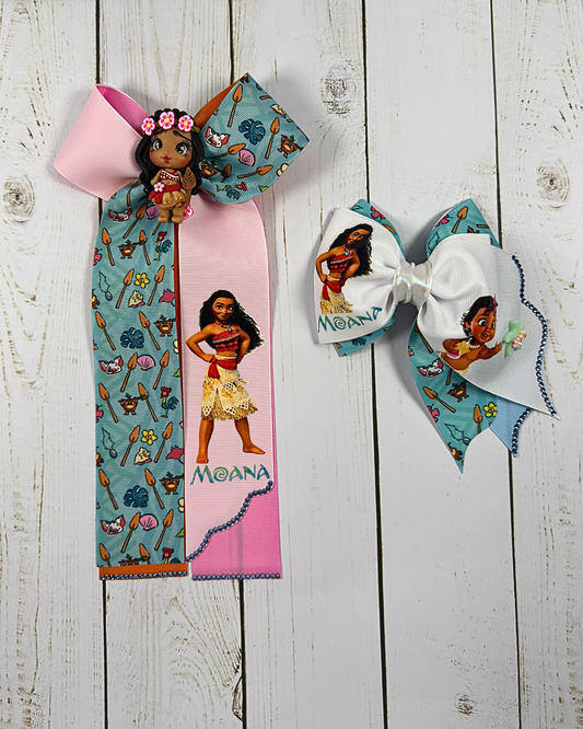 Hawaiian Princess Hair Bow