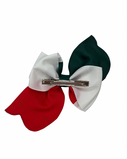 Mexican Hair Bow With Clay Doll