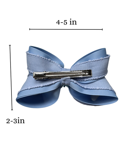 Elegant Hair Bow pastel colors