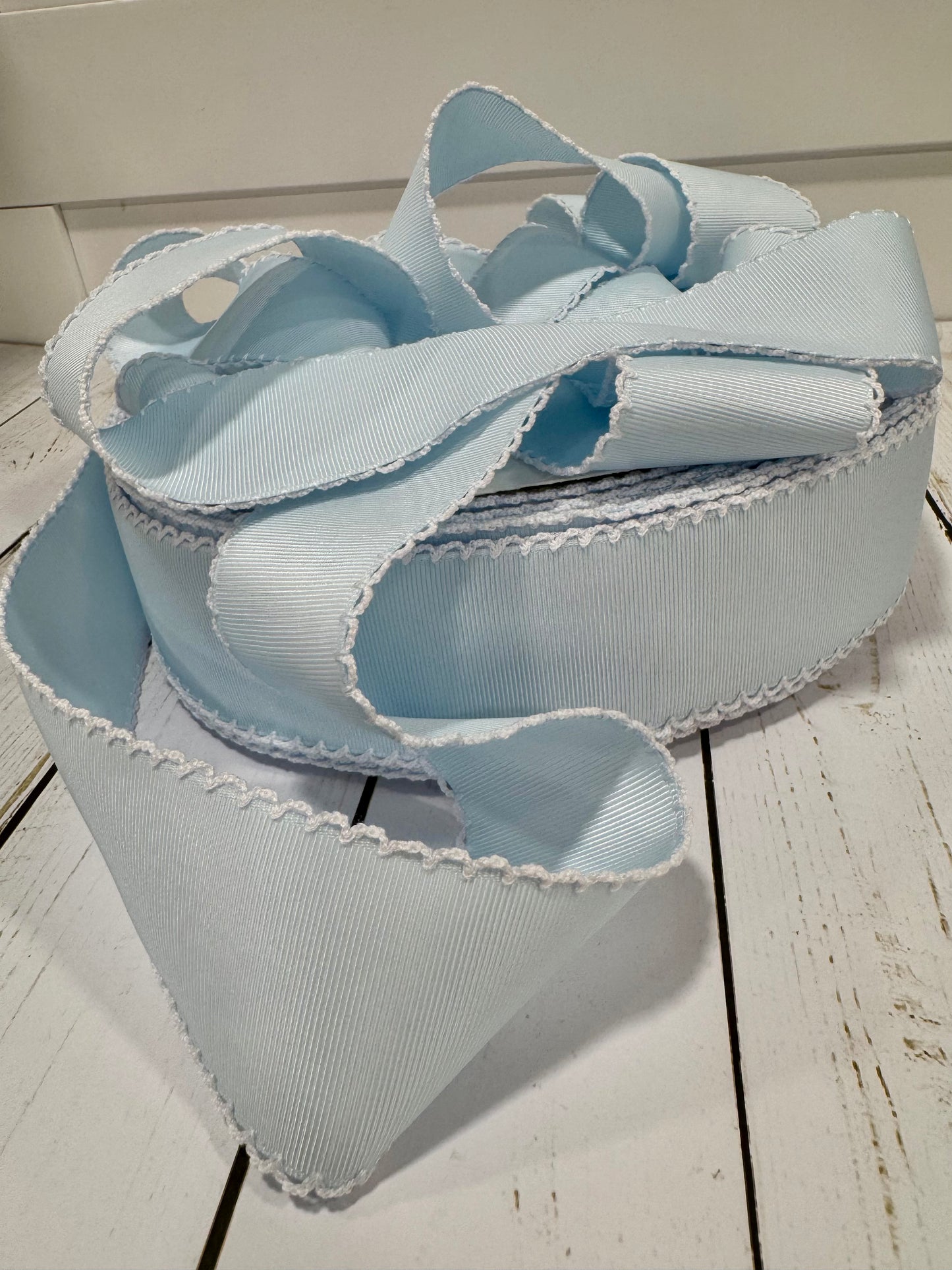 Moonstitch ribbon baby blue