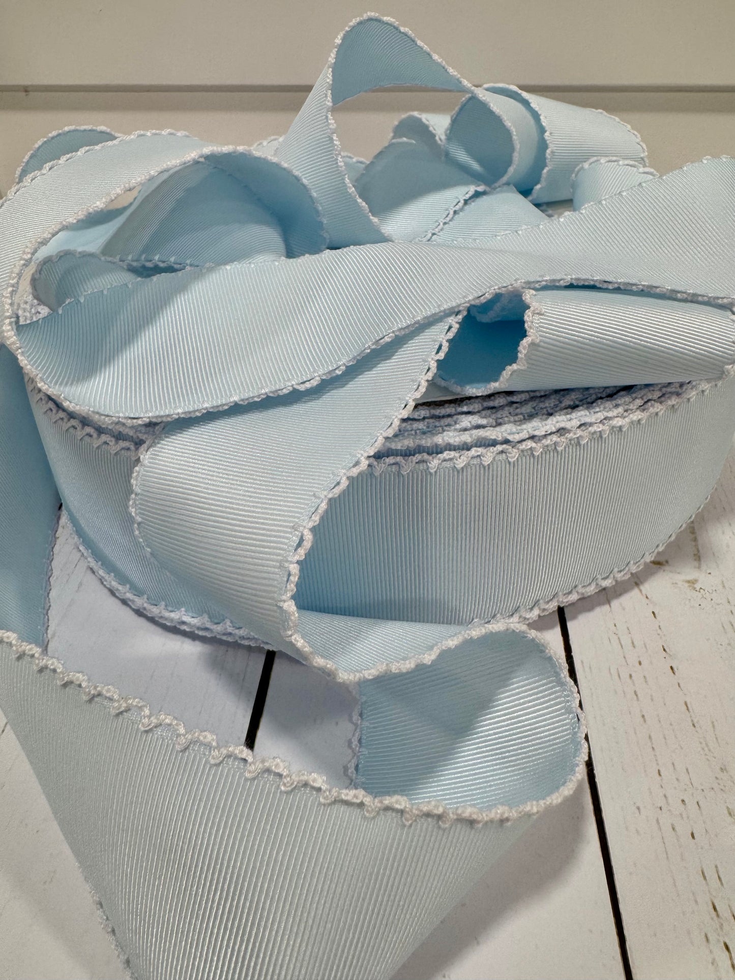 Moonstitch ribbon baby blue
