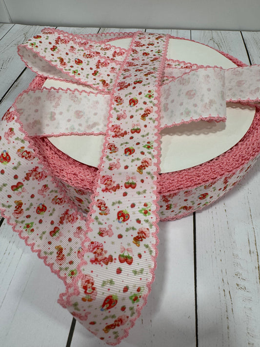 Moonstitch strawberry Shortcake ribbon
