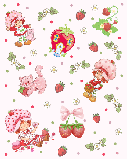 Moonstitch strawberry Shortcake ribbon
