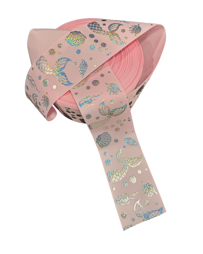 Holographic 3 in grossgrain Ribbon