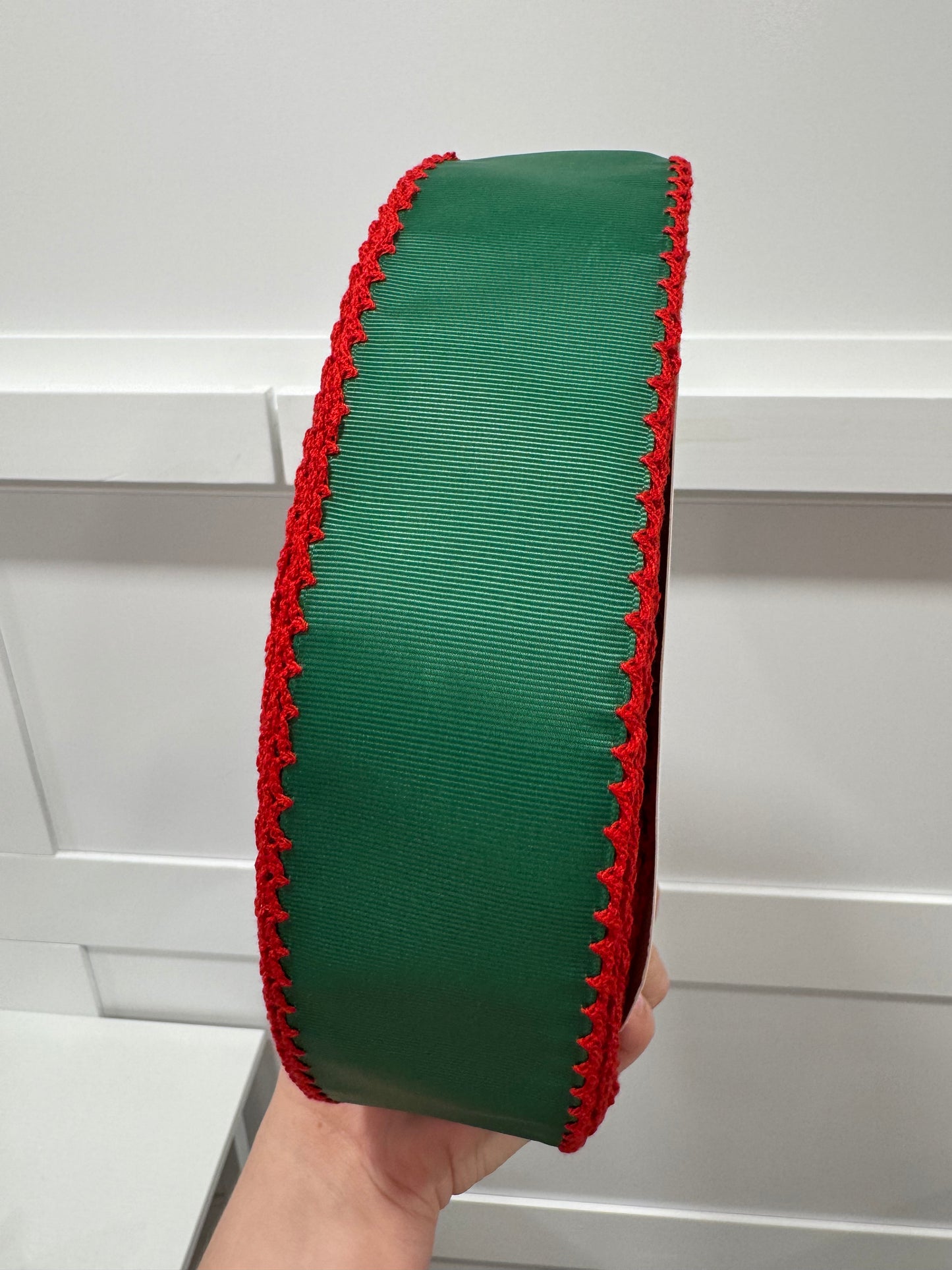 Moonstitch Ribbon Forest Green 2.25 IN (#587/#250)