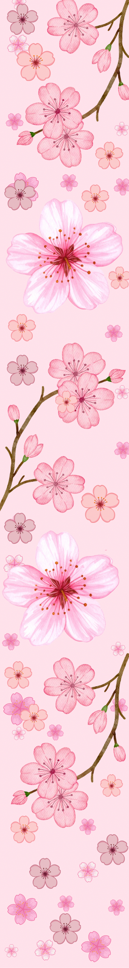 Moonstitch Ribbon 2 IN Cherry Blossoms 🌸