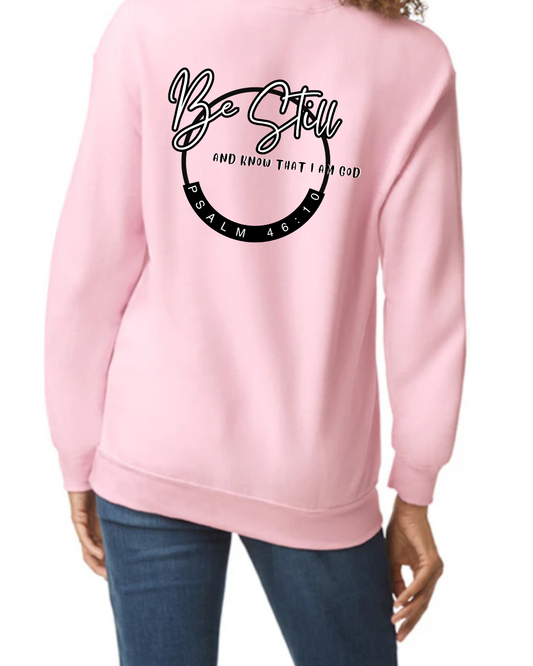 Be Still Crew Neck Sweater