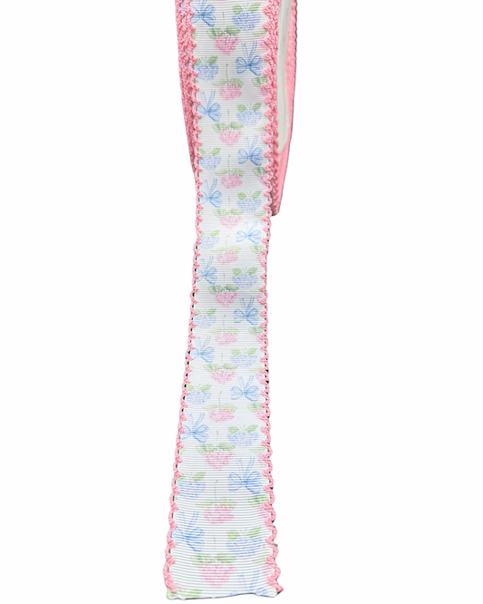 Moonstitch ribbon Hydrangeas and bows