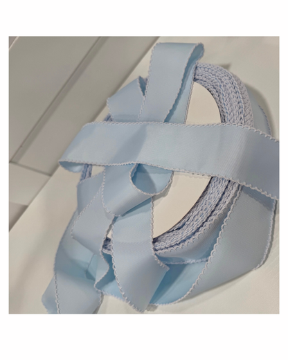 Moonstitch ribbon baby blue