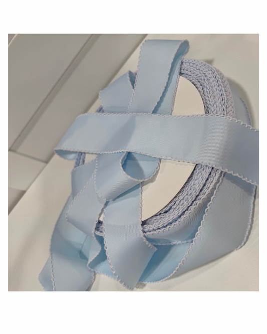 Moonstitch ribbon baby blue