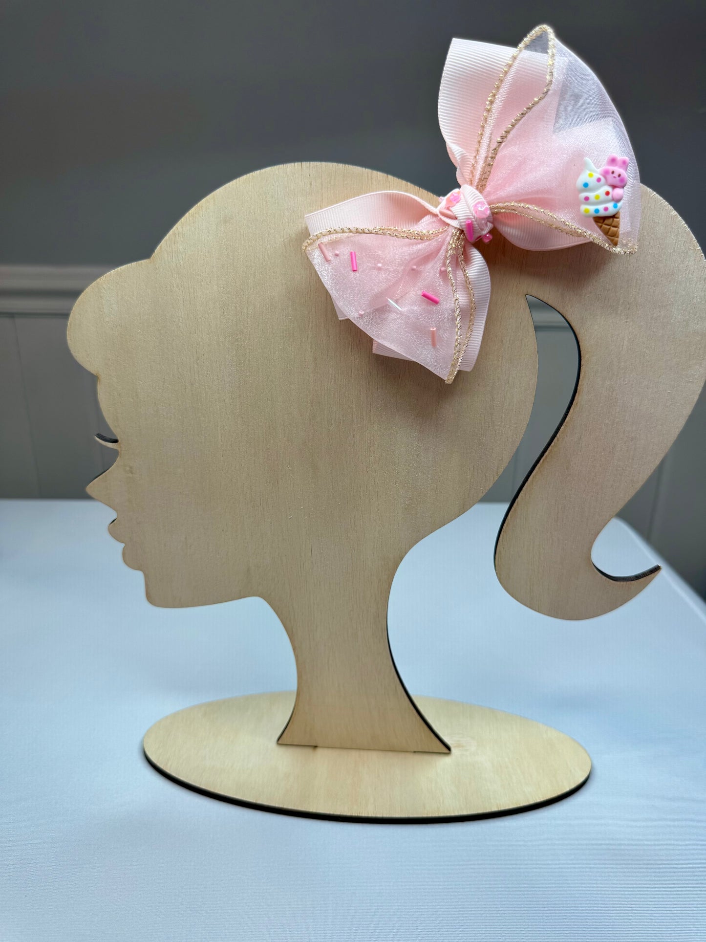 Ice Cream Delight Hair Bow