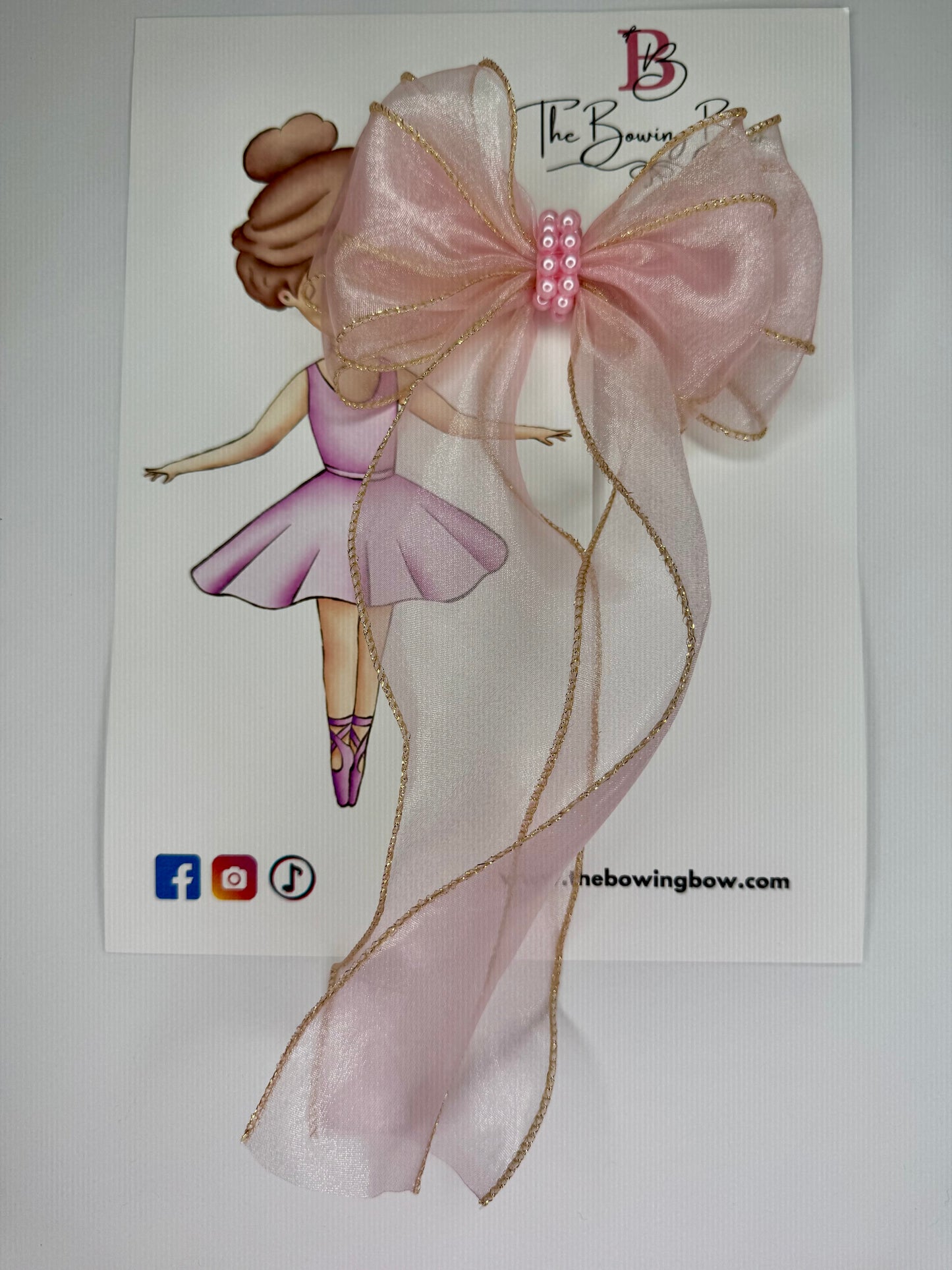 Ballet Blossom Hair Bow