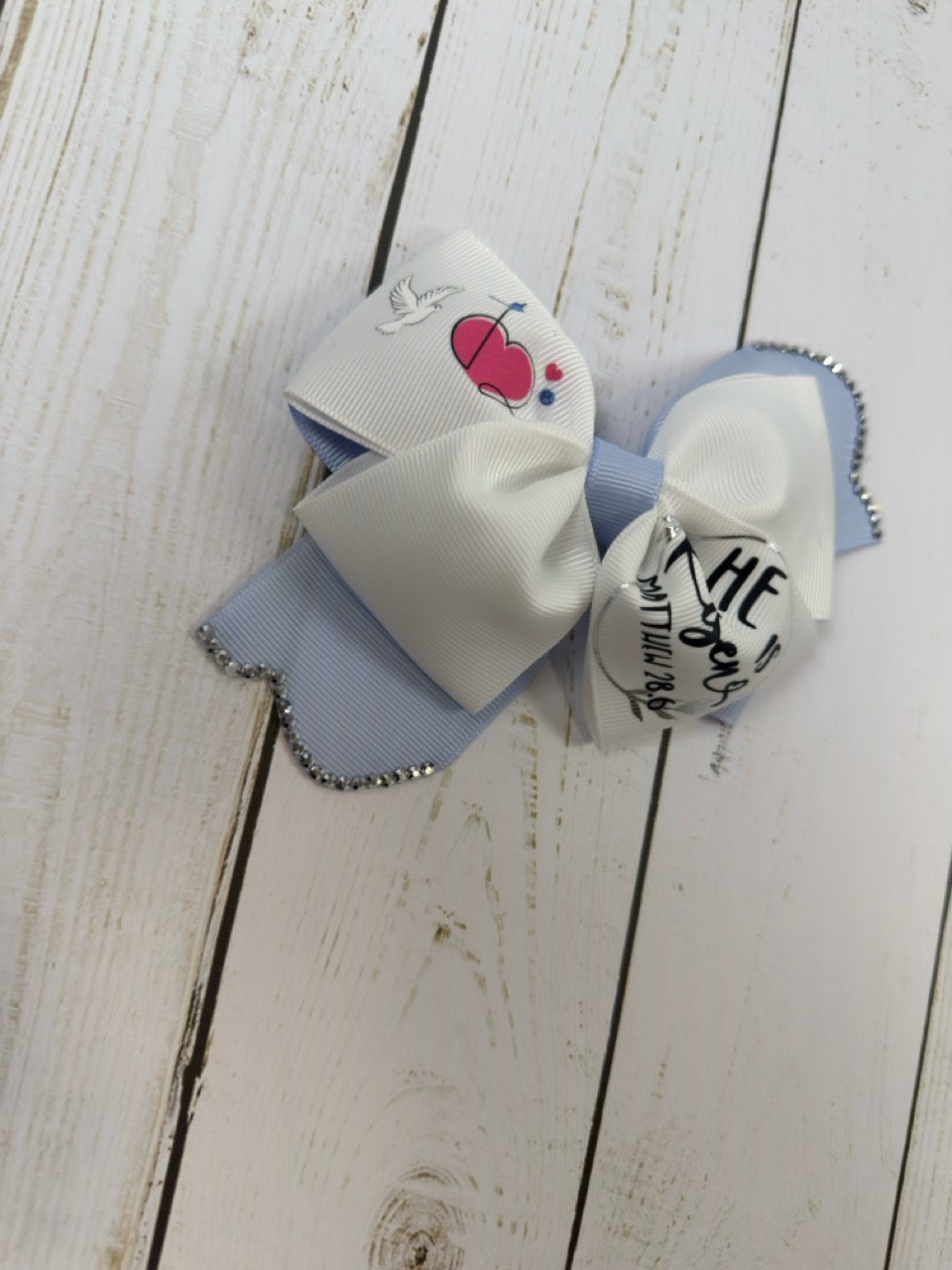 Christian Inspirational Hair Bow