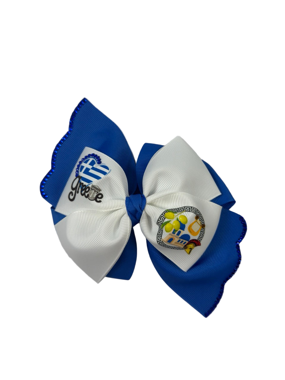 Greece Hair Bow (Greek)