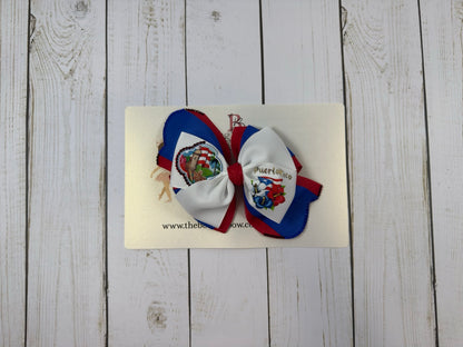 Puerto Rico Hair Bow