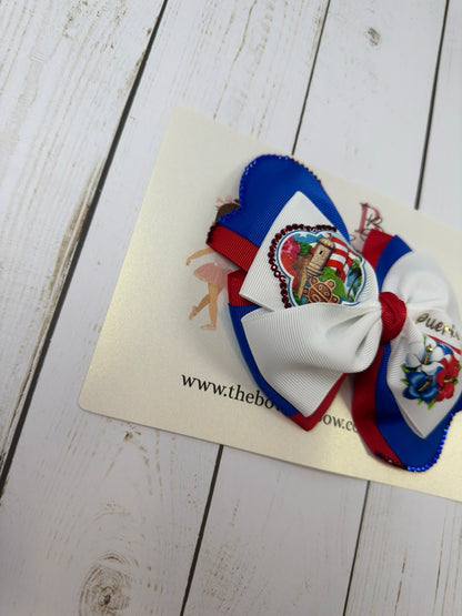 Puerto Rico Hair Bow