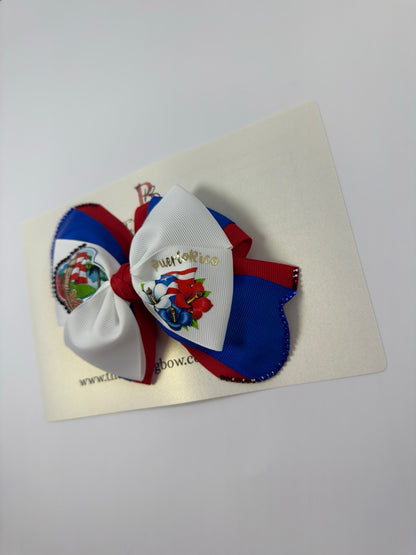Puerto Rico Hair Bow