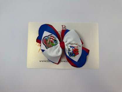 Puerto Rico Hair Bow