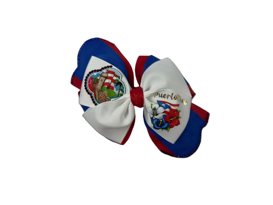 Puerto Rico Hair Bow