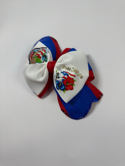 Puerto Rico Hair Bow