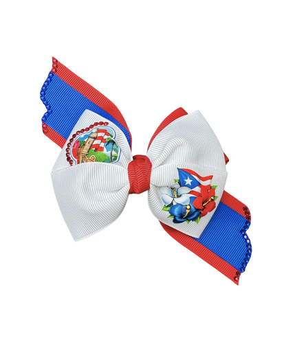 Puerto Rico Hair Bow