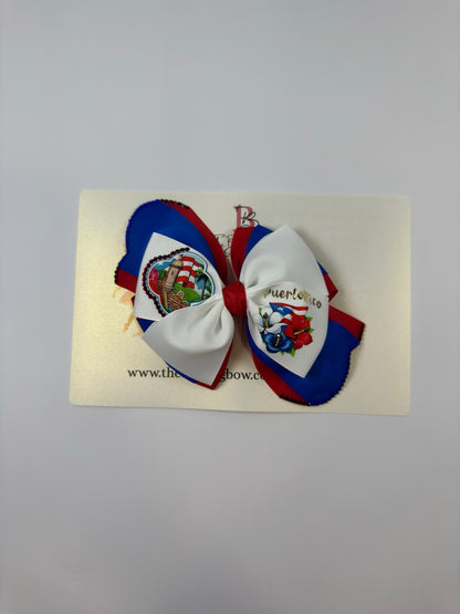Puerto Rico Hair Bow