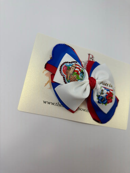 Puerto Rico Hair Bow