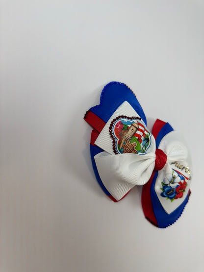 Puerto Rico Hair Bow