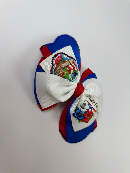 Puerto Rico Hair Bow