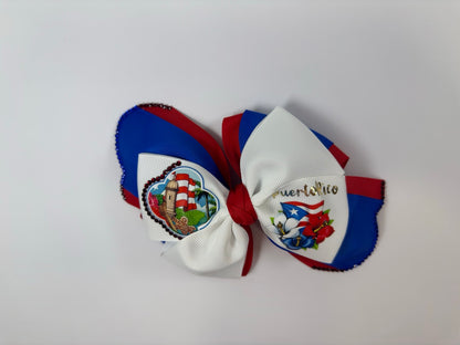 Puerto Rico Hair Bow