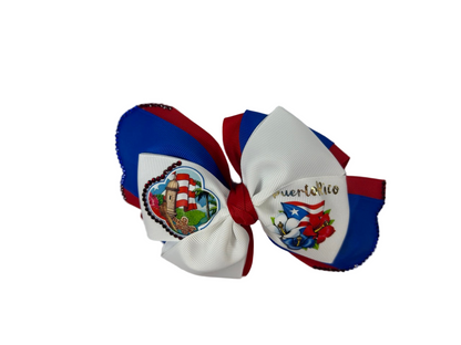 Puerto Rico Hair Bow