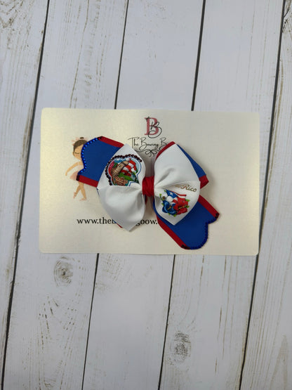Puerto Rico Hair Bow