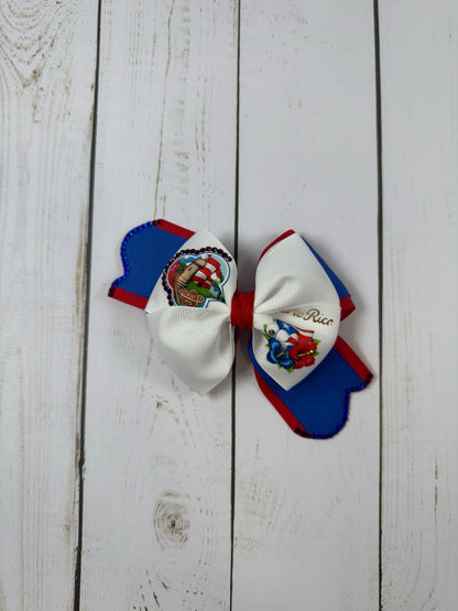 Puerto Rico Hair Bow