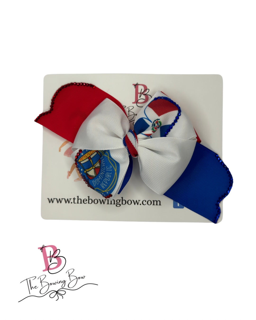 Dominican Republic Hair Bow