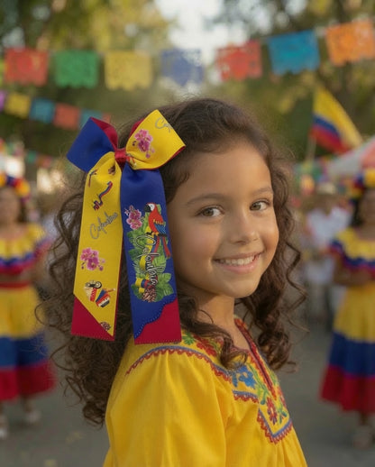 Viva Colombia Hair Bow