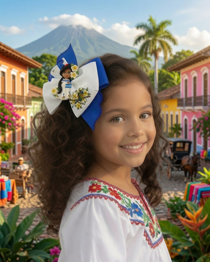Nicaragua Hair Bow Clay Doll 2nd Edition