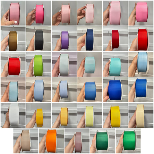 Grosgrain ribbon in every available color