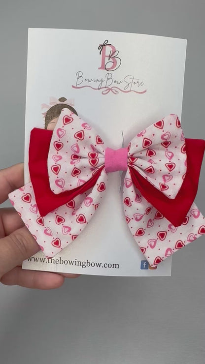 Sweetheart Layers Hair Bow